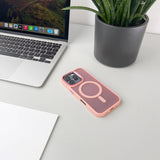 Fashion Case kompatibel med MagSafe til iPhone 17 Pro - pink