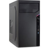 Inter-Tech IT-6505 Reto Tower Micro ATX Sort