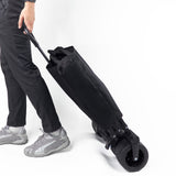 Wozinsky WZP-100 strandvogn, turistvogn, holdbar, brede hjul, med sikkerhedsnet op til 100 kg - sort