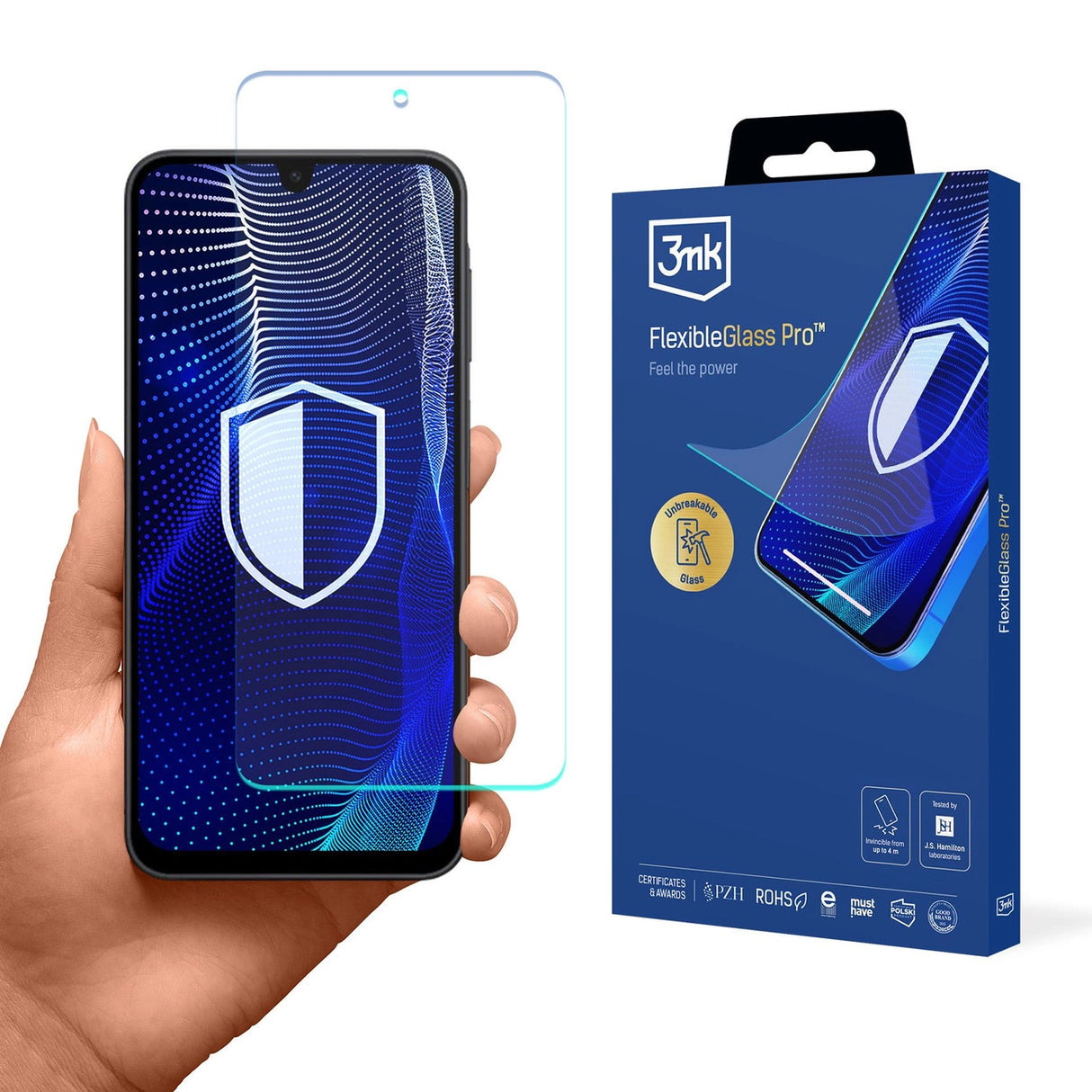 3mk FlexibleGlass Pro hybridglas til Samsung Galaxy A17 5G