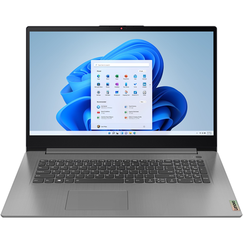 Lenovo IdeaPad 3 i3/8GB/128GB/17,3'' HD+, 82RL009HMX - Bærbar