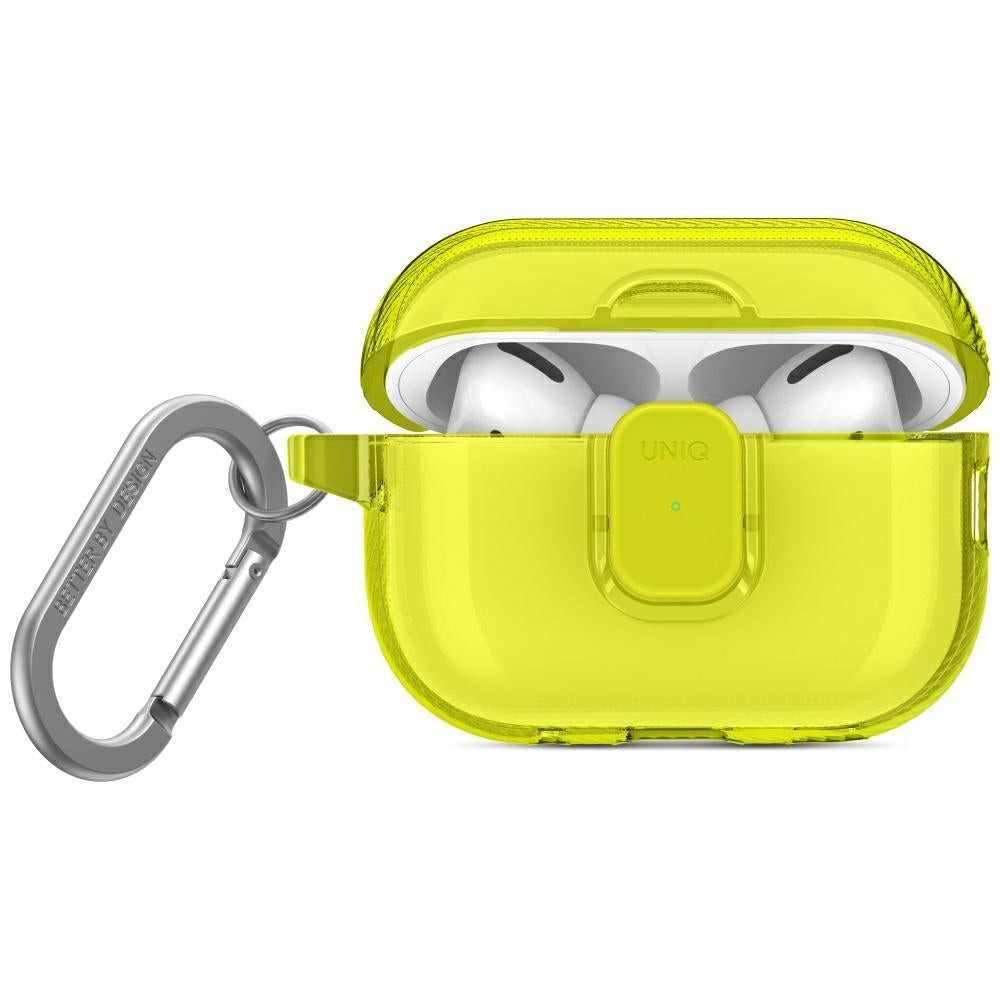 Uniq Glase Pro Case til AirPods Pro 2 - Gul