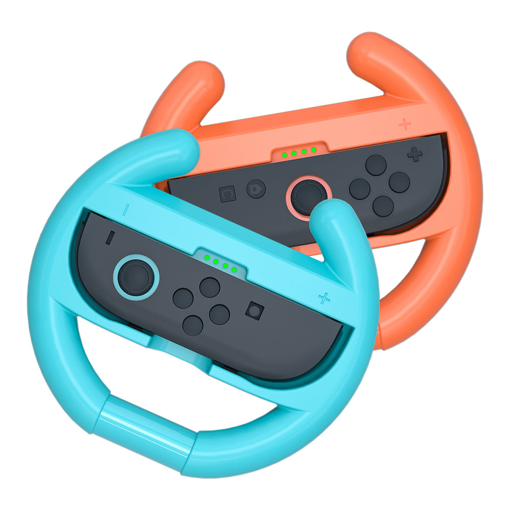 Nintendo Switch 2 Joy-Con Racing Wheel (pakke 2) - orange og blå
