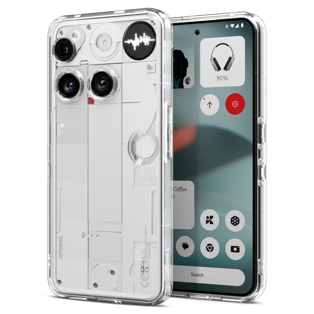 Spigen Ultra Hybrid Case for Nothing Telefon 3 - Gennemsigtig