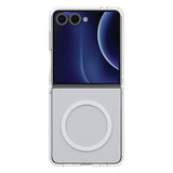 Uniq LifePro Xtreme Magclick opladningsfoder til Samsung Galaxy Z Flip 7 - gennemsigtigt