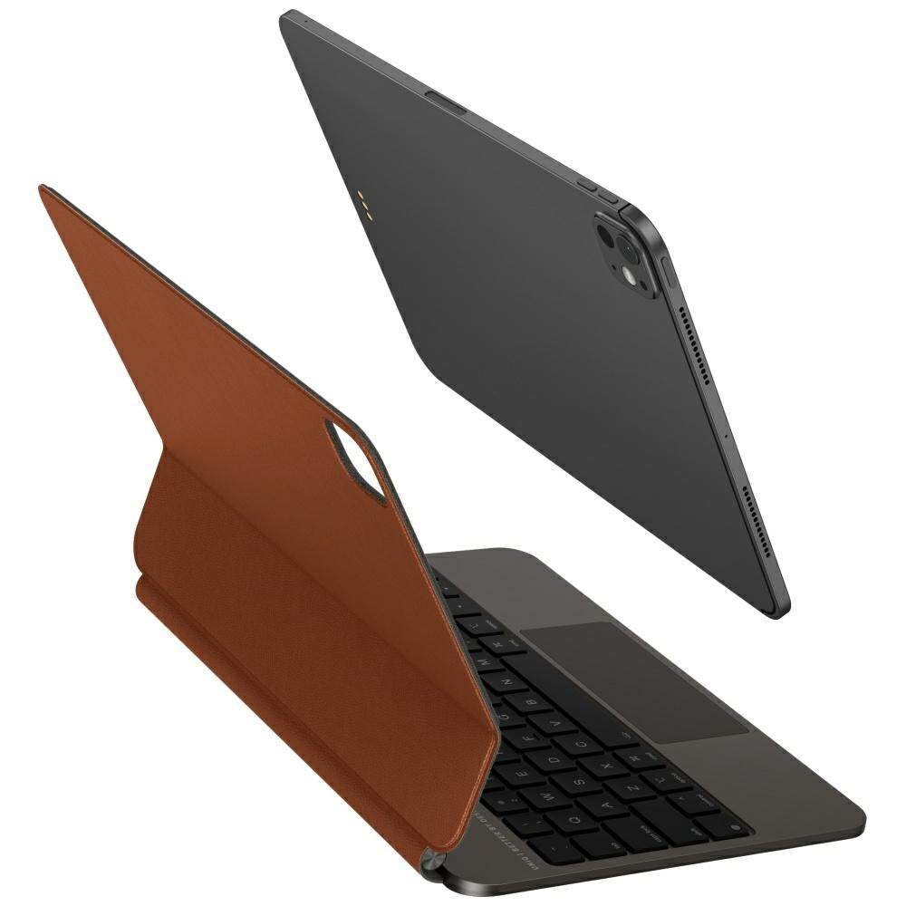 Uniq Venno Pro Magnetisk Smart Keyboard Case til iPad 11" 2025 / iPad Air 11" 2024 / 2025 / iPad Pro 11" 2018 / 2020 / 2021 / 2022 / 2024 - Brunt