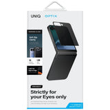 Uniq Optix Privacy hærdet glas til Samsung Galaxy Z Flip 7