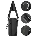 Wozinsky WSDB-B-armbånd telefonpose til løb - sort