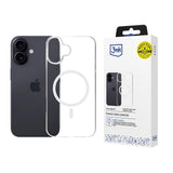 3mk Armor MagCase til iPhone 16 - gennemsigtig