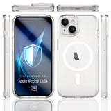3mk Armor MagCase til iPhone 13 / 14 - gennemsigtigt
