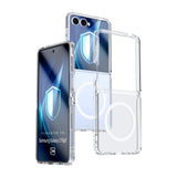 3mk Armor MagCase til Samsung Galaxy Z Flip 7 - Gennemsigtig