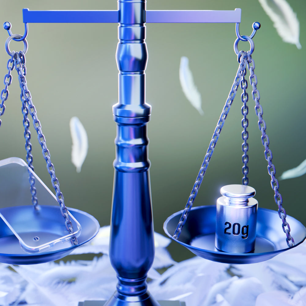 3mk Just20g Clear Case til Apple iPhone 14 Pro - gennemsigtig