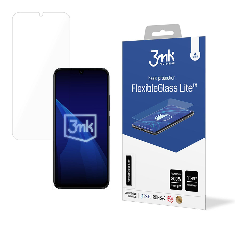 3mk FlexibleGlass Lite hybridglas til Xiaomi Redmi 15C - 3mk FlexibleGlass Lite