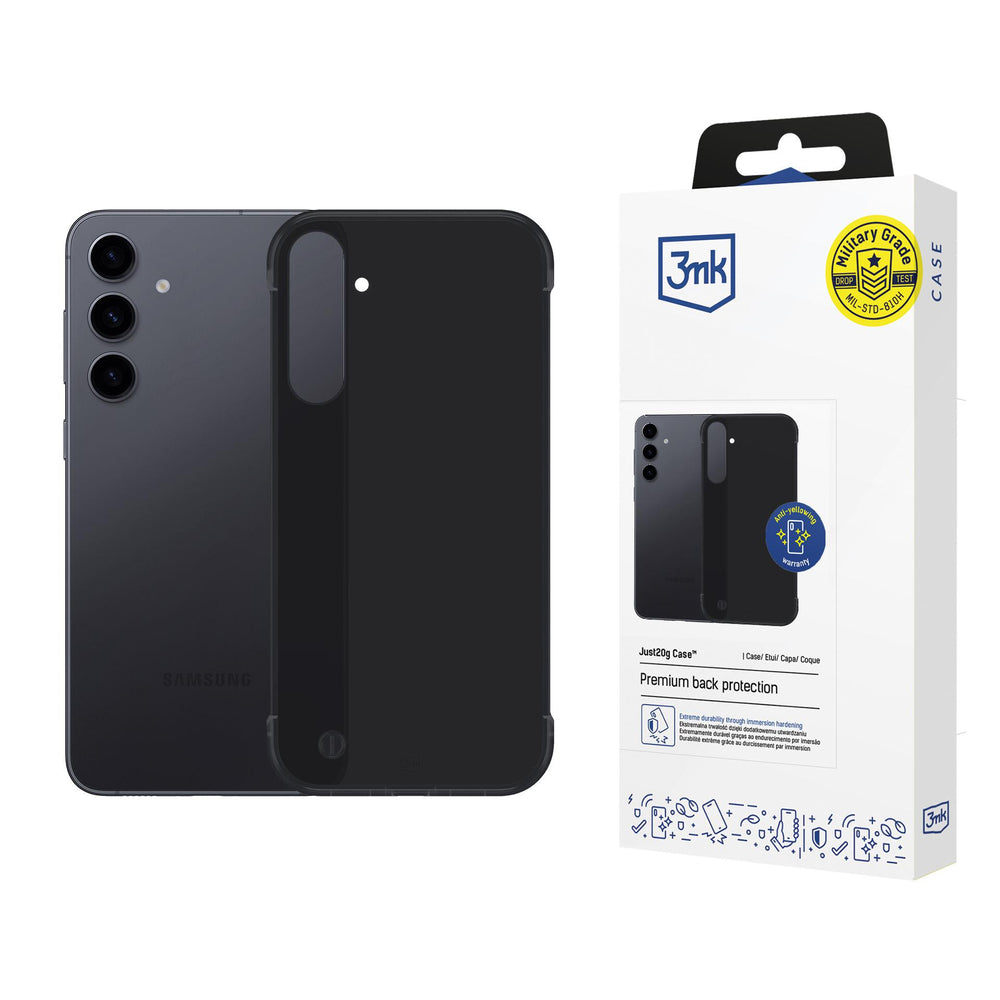 3mk Just20g Matt Case til Samsung Galaxy S24 - Matte Black