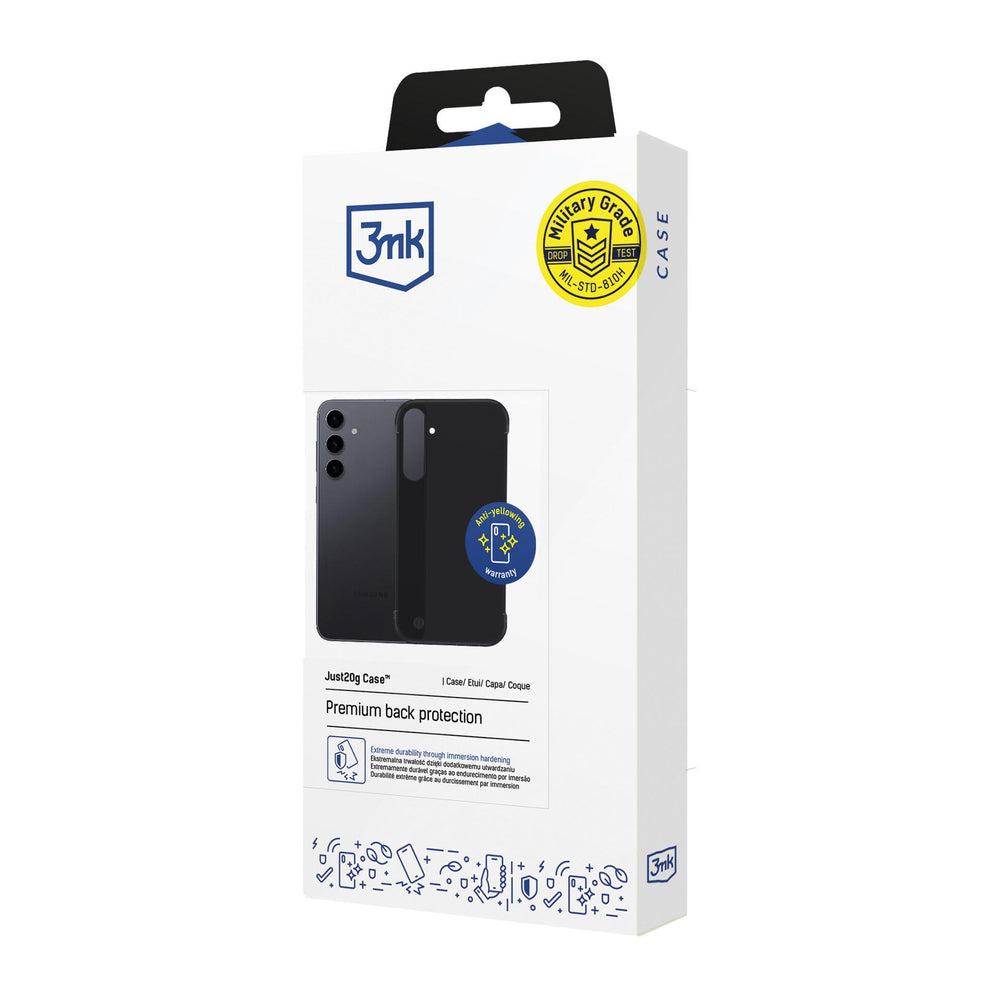 3mk Just20g Matt Case til Samsung Galaxy S24 - Matte Black
