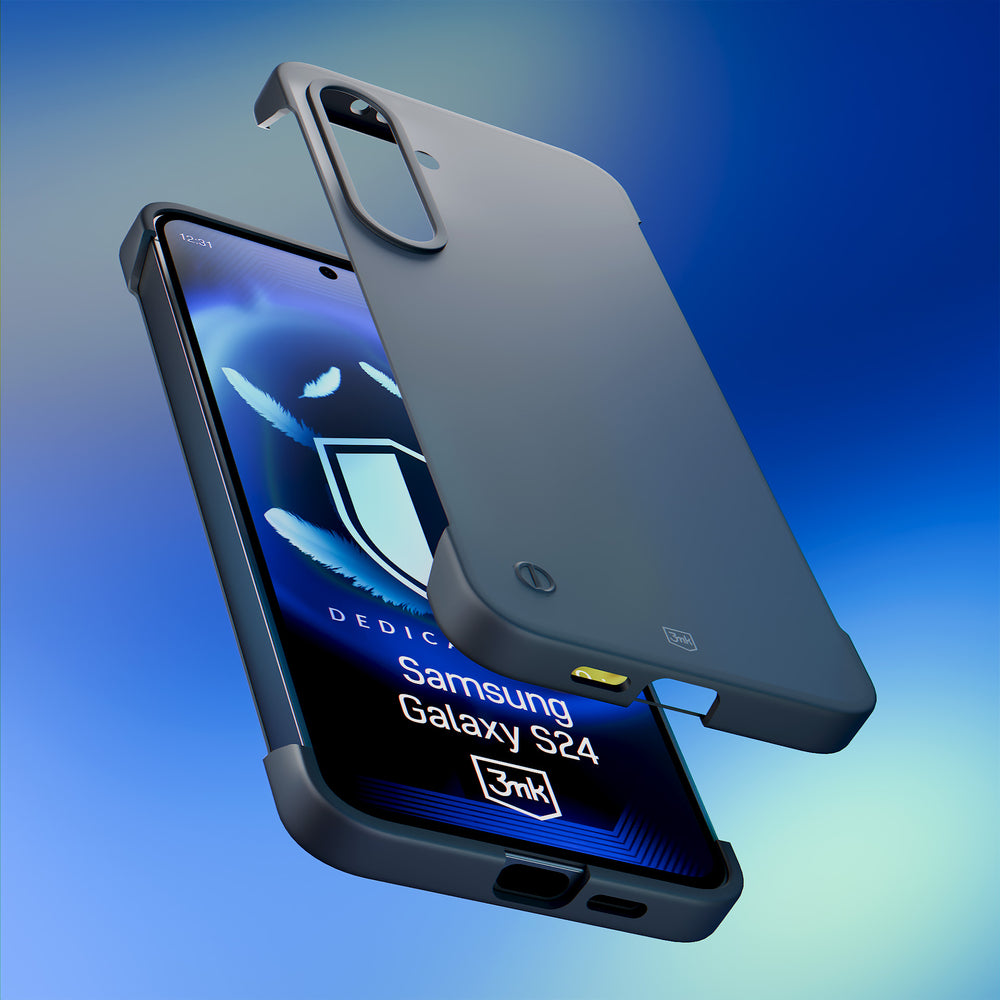 3mk Just20g Matt Case til Samsung Galaxy S24 - Matte Black