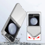 Tech-Protect FlexAir Hybrid Case til Samsung Galaxy Z Flip 6 / 7 FE - Gennemsigtig