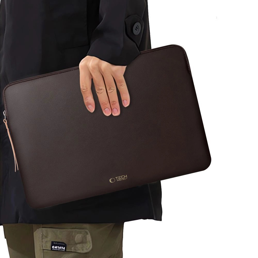 Tech-Protect Fleece Laptop Bag 13-14" - Brunt