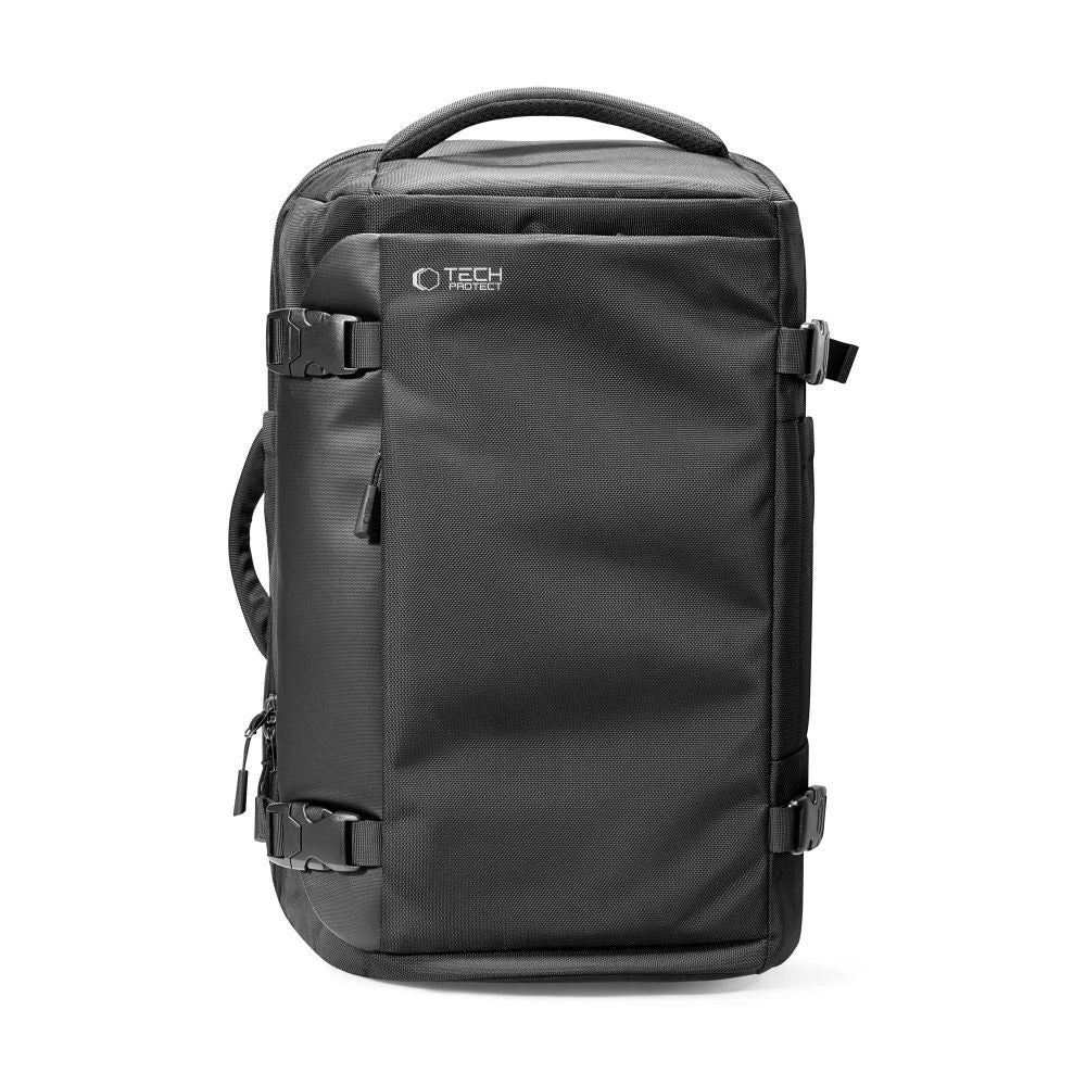 Tech-Protect Defender S40 rygsæk til Ryanair & Wizzar, 20L Laptop - sort