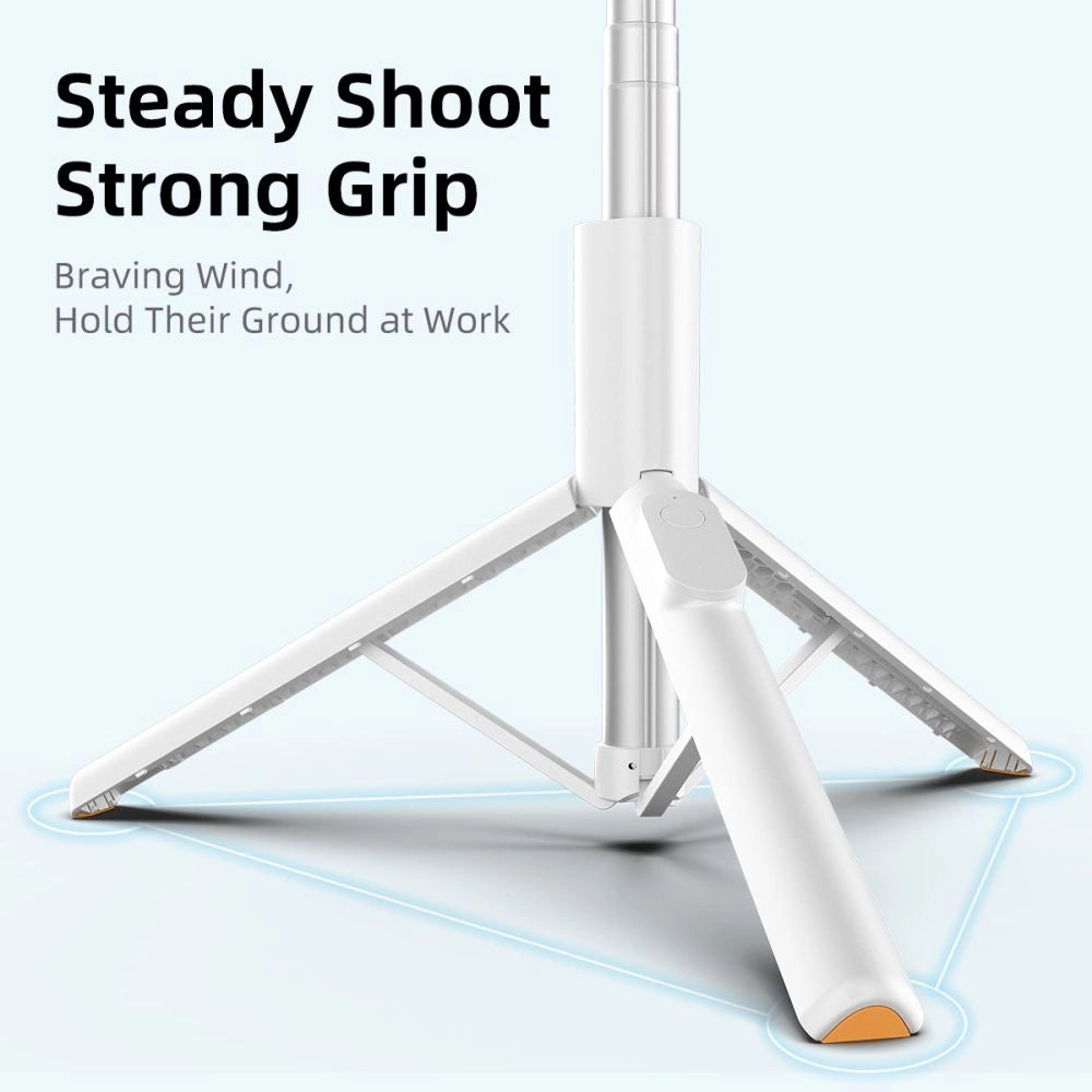 Selfie Stick Tech-Protect L09S med stativ - hvid