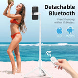 Selfie Stick Tech-Protect L09S med stativ - hvid