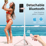 Selfie Stick Tech-Protect L09S med Stativ - Pink