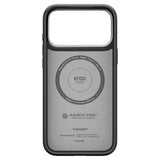 Spigen Enzo Aramid "T" MagSafe Case til iPhone 17 Pro Max - sort og sølv