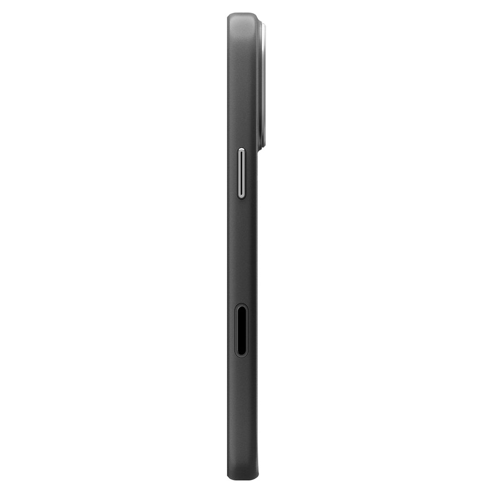 Spigen Enzo Aramid "T" MagSafe Case til iPhone 17 Pro Max - sort og sølv
