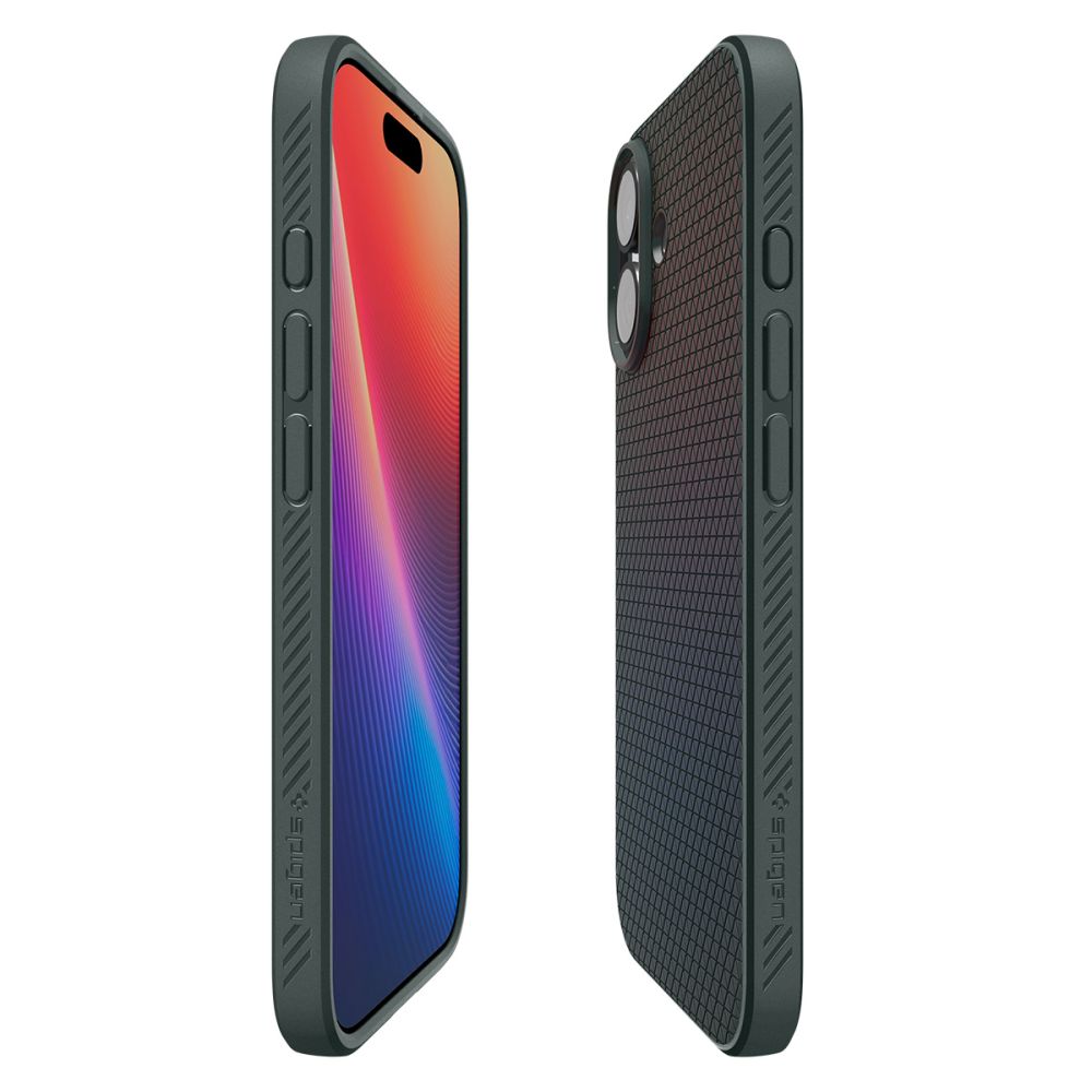 Spigen Liquid Air Case til iPhone 17 - Grøn