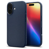 Spigen Liquid Air Case til iPhone 17 - Blå