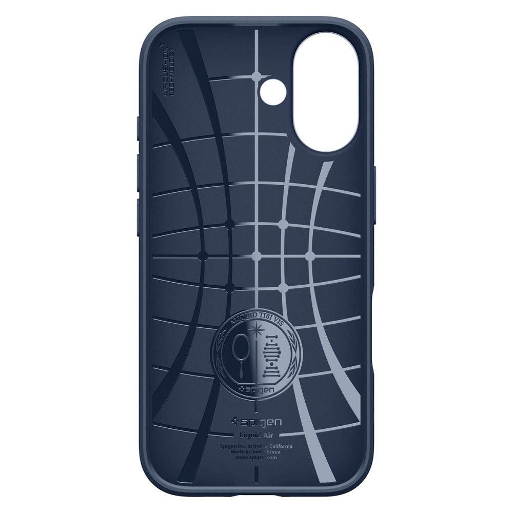 Spigen Liquid Air Case til iPhone 17 - Blå