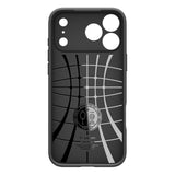 Spigen Liquid Air Case til iPhone 17 Pro Max - Matte Black
