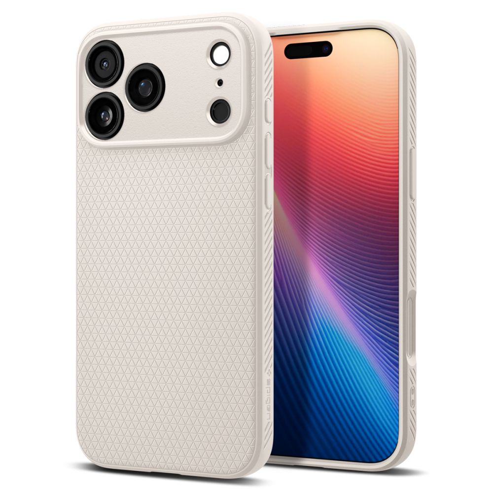 Spigen Liquid Air-fodral til iPhone 17 Pro - titanium