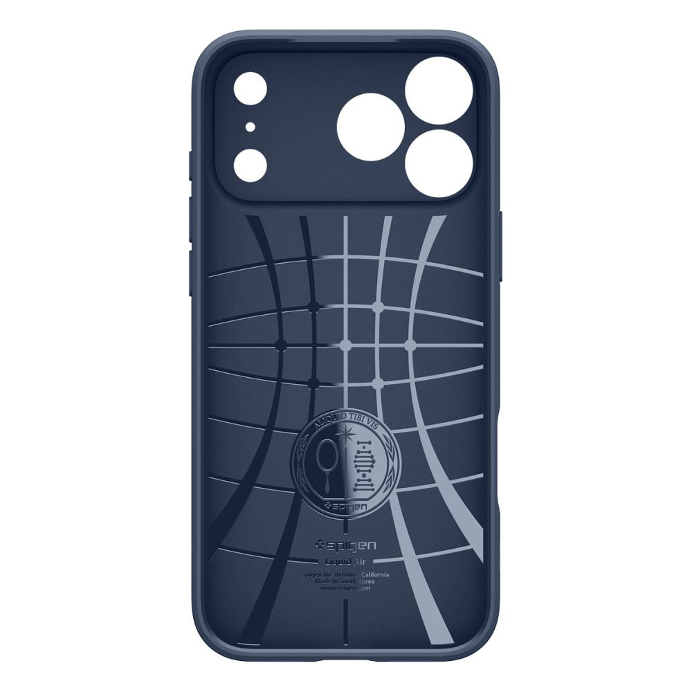 Spigen Liquid Air Case til iPhone 17 Pro - Blå