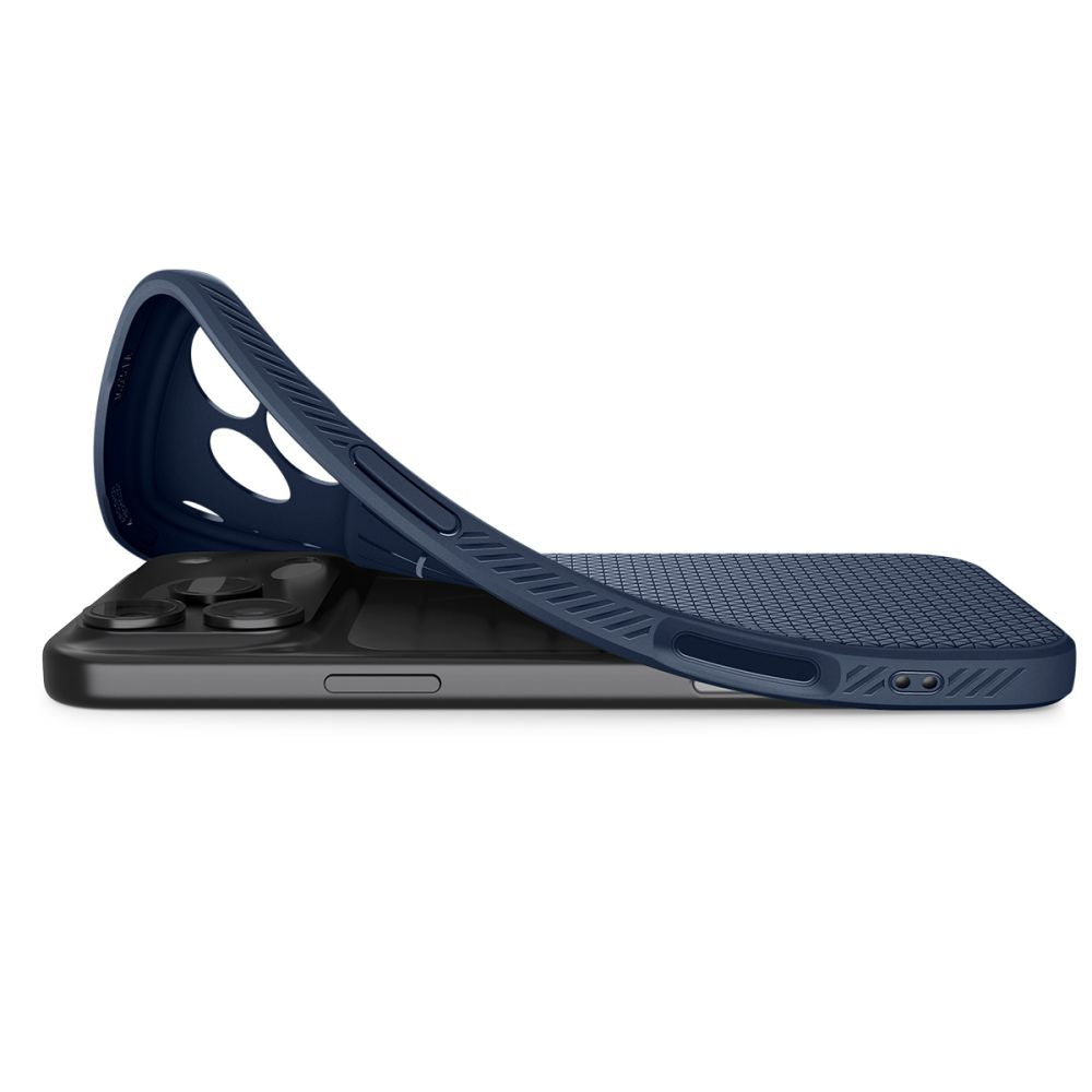 Spigen Liquid Air Case til iPhone 17 Pro - Blå