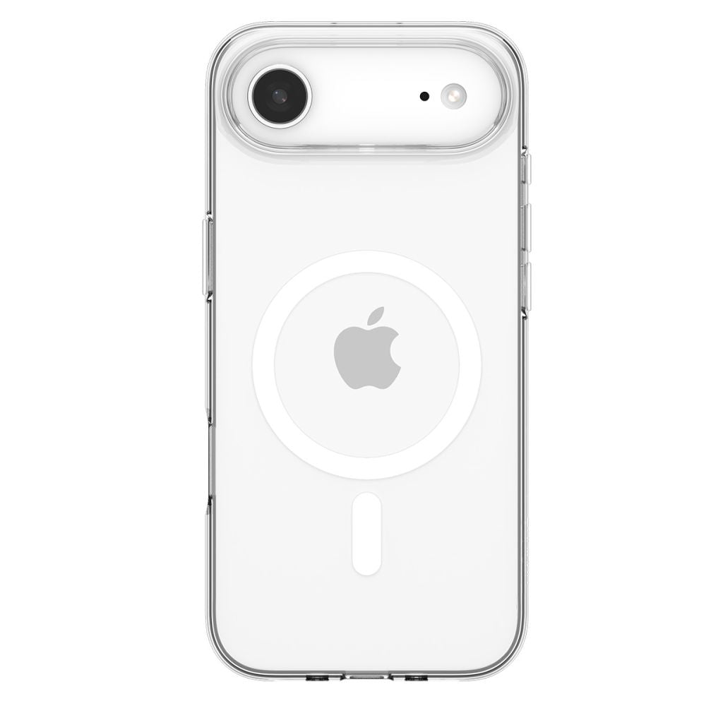 Spigen Liquid Crystal MagSafe Case til iPhone 17 Air - Klar og hvid