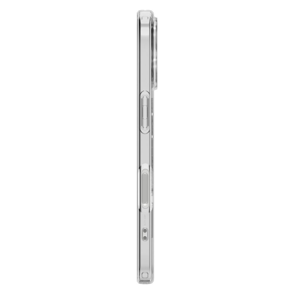 Spigen Liquid Crystal MagSafe Case til iPhone 17 - Klar og hvid