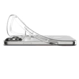 Spigen Liquid Crystal MagSafe Case til iPhone 17 Pro - Klar og hvid