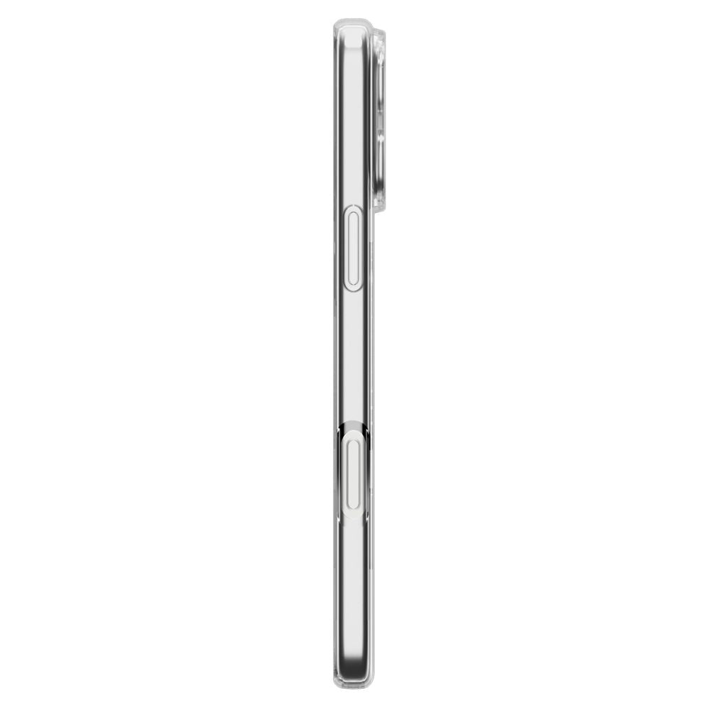 Spigen Liquid Crystal MagSafe Case til iPhone 17 Pro Max - Klar og hvid