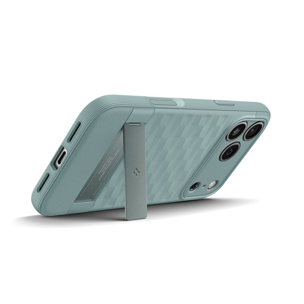 Spigen Parallax "S" MagSafe Case til iPhone 17 Pro - Grøn