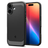 Spigen Rugged Armor Mag MagSafe Case til iPhone 17 - Matte Black