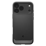 Spigen Rugged Armor Mag MagSafe Case til iPhone 17 Pro - Matte Black