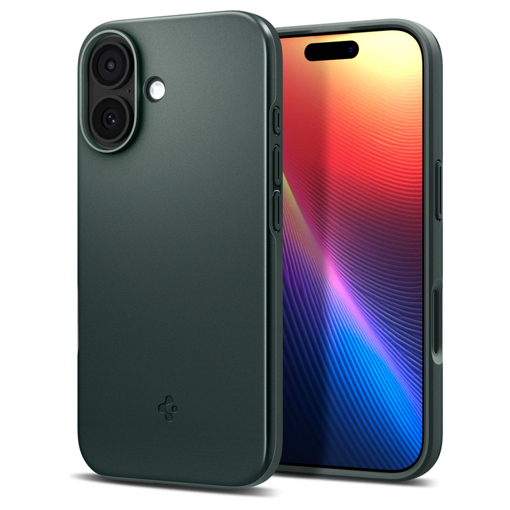Spigen Thin Fit MagSafe Case til iPhone 17 - Grøn