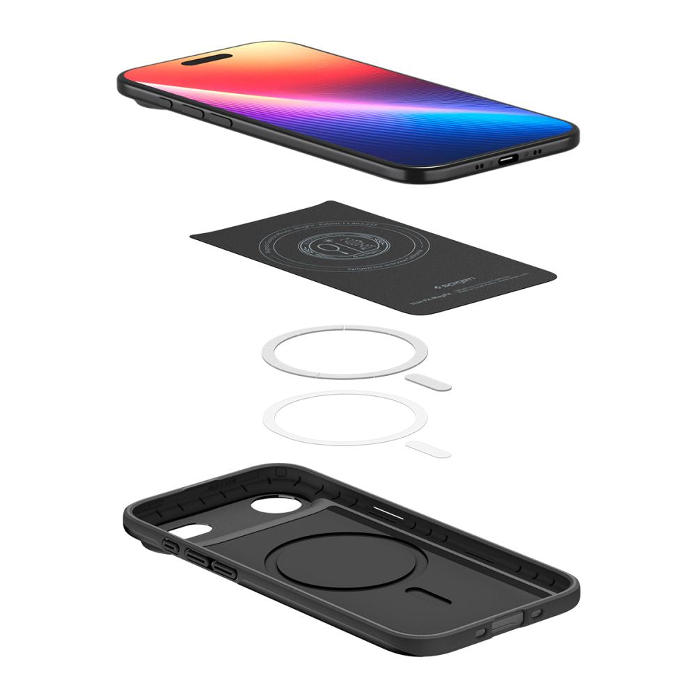 Spigen Thin Fit MagSafe Case til iPhone 17 Air - sort