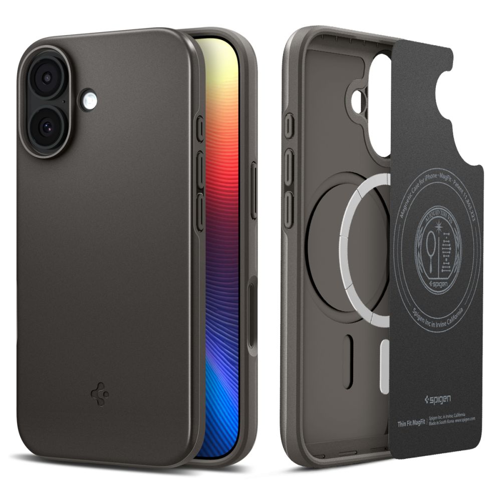 Spigen Thin Fit MagSafe Case til iPhone 17 - Grå