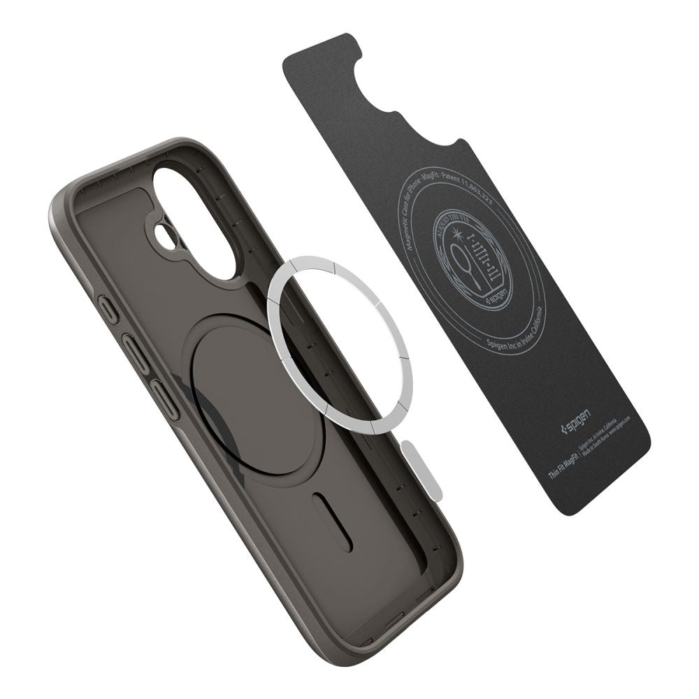 Spigen Thin Fit MagSafe Case til iPhone 17 - Grå