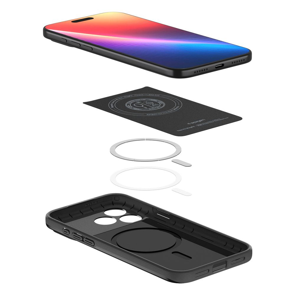 Spigen Thin Fit MagSafe Case til iPhone 17 Pro - sort