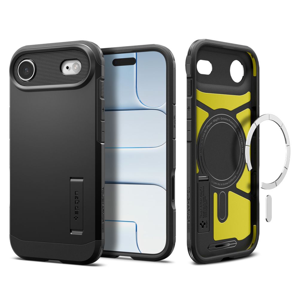Spigen Tough Armor "T" MagSafe-fodral til iPhone 17 Air - sort