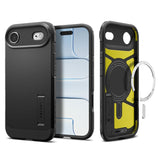 Spigen Tough Armor "T" MagSafe-fodral til iPhone 17 Air - sort