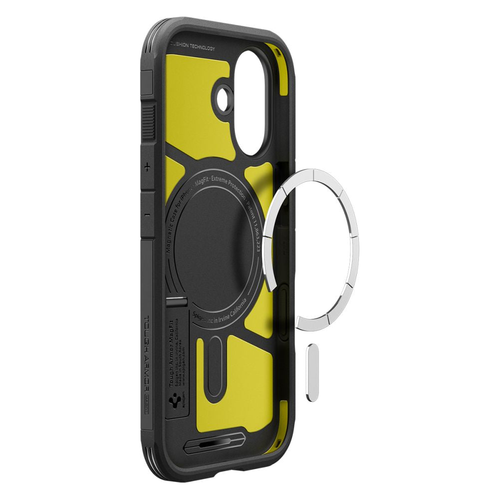 Spigen Tough Armor "T" MagSafe-fodral til iPhone 17 - sort